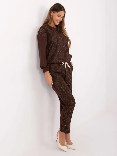 Compleu Dama Maneca lunga, Dantela, ITALY MODA, Maro Eleganta