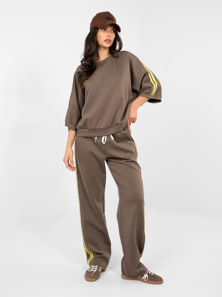 Compleu Dama Lunga, Dreapta, RUE PARIS, Maro Casual
