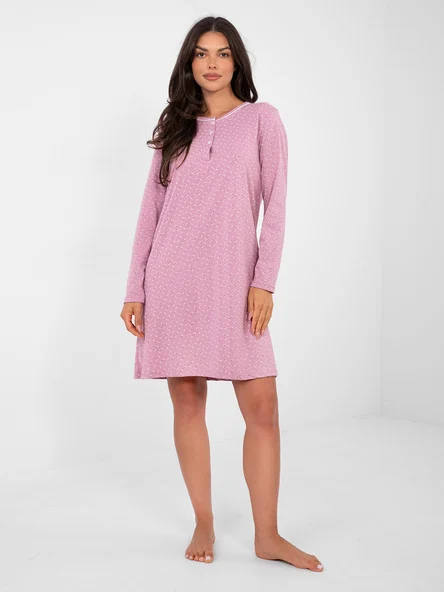 Camasa de Noapte Dama Maxi, Rochie dreapta, Forever Pink, Roz Marimi Mari