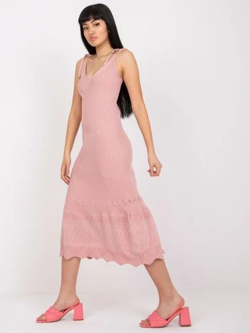 Rochie Dama Midi, Dungi, May By Shining Star, Roz de Vara