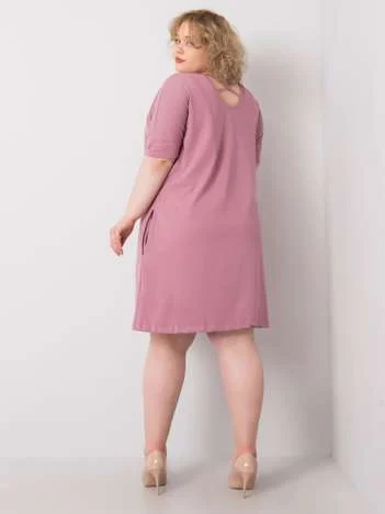 Rochie Dama Bumbac, BASIC FEEL GOOD, Roz Marimi Mari