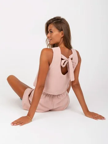 Compleu Dama Mini, Elegant, ITALY MODA, Roz Eleganta Office