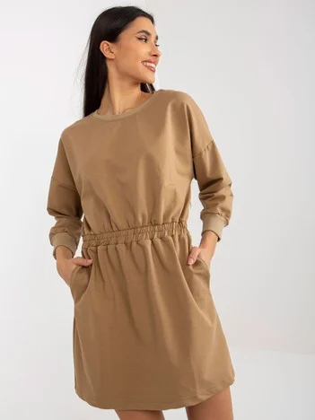 Rochie Dama Maxi, Lejera, Lily Rose, Bej