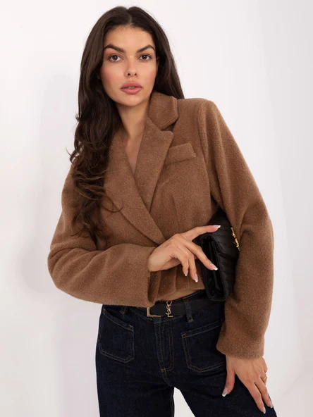 Jacheta Dama Mini, Elegant, RUE PARIS, Camel Eleganta Office
