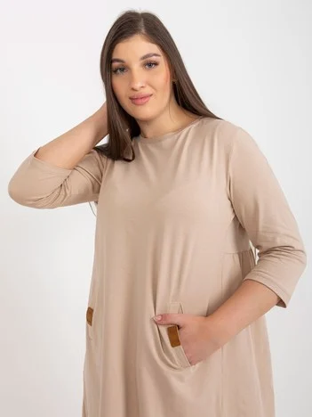 Rochie Dama Mini, Lejera, RELEVANCE, Camel