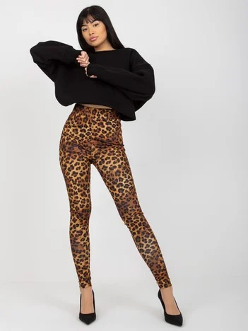 Colanti Dama Animal print, Conica, VITON, Bej Casual