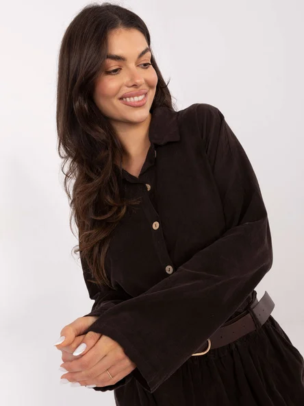 Camasa Dama Maneca lunga, Dungi, ITALY MODA, Maro Casual