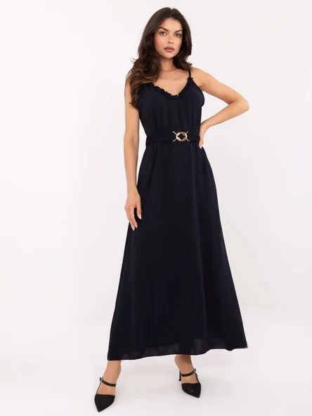 Rochie Dama Maxi, Lejera, Och Bella, Bleumarin de Vara