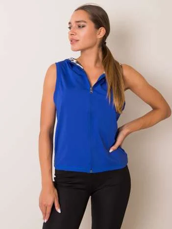 Vesta Dama Poliester, For Fitness, Albastru