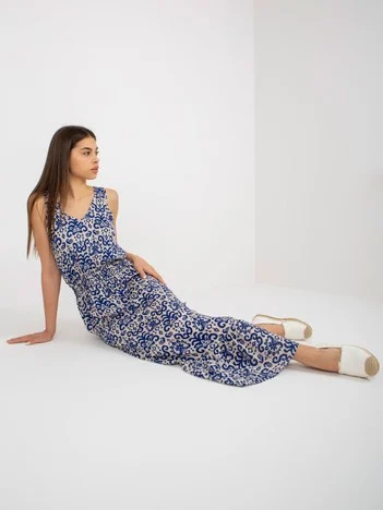 Rochie Dama Midi, Lejera, Fresh Made, Albastru de Vara