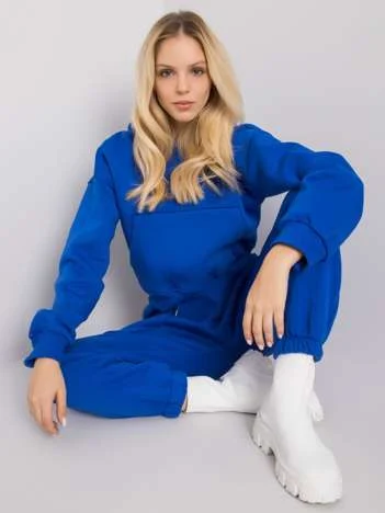 Compleu Dama Maneca lunga, Sport, ex moda, Cobalt Casual