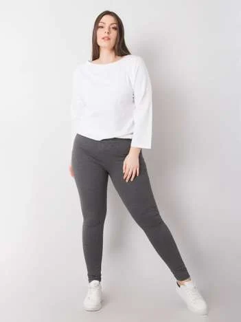 Colanti Dama Imprimat, Sport, BASIC FEEL GOOD, Gri Casual Marimi Mari