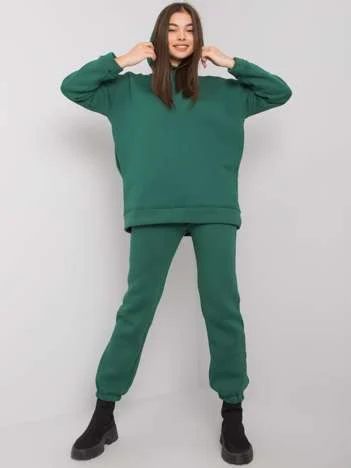 Compleu Dama Maneca lunga, Sport, BASIC FEEL GOOD, Verde Casual