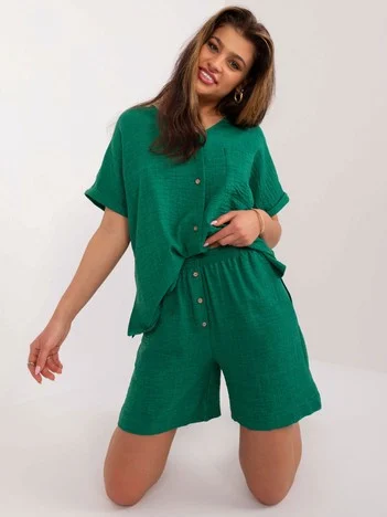 Compleu Dama Mini, Larga, LAKERTA, Verde Casual