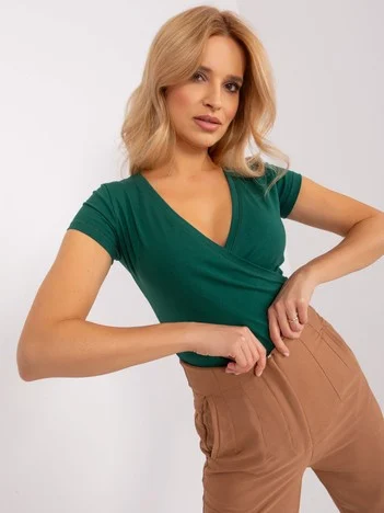 Tricou Dama Mini, Petrecuta, RUE PARIS, Verde Casual