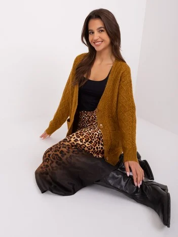 Pulover Dama Decolteu in V, Acril, Wool Fashion Italia, Galben Casual