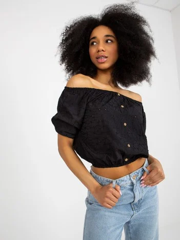 Bluza Dama Mini, Boho, LAKERTA, Negru