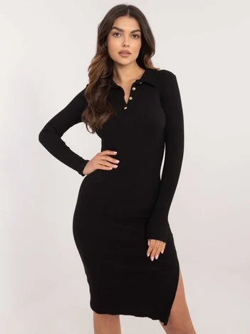 Rochie Dama Maxi, Dungi, RELEVANCE, Negru