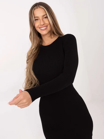 Rochie Dama Maxi, Dungi, EIGHT 2 NINE, Negru Eleganta Office