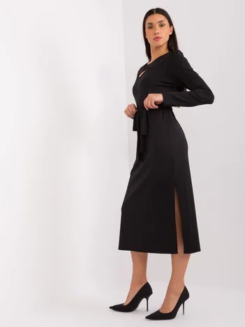 Rochie Dama Maxi, Dungi, LAKERTA, Negru de Sarbatori