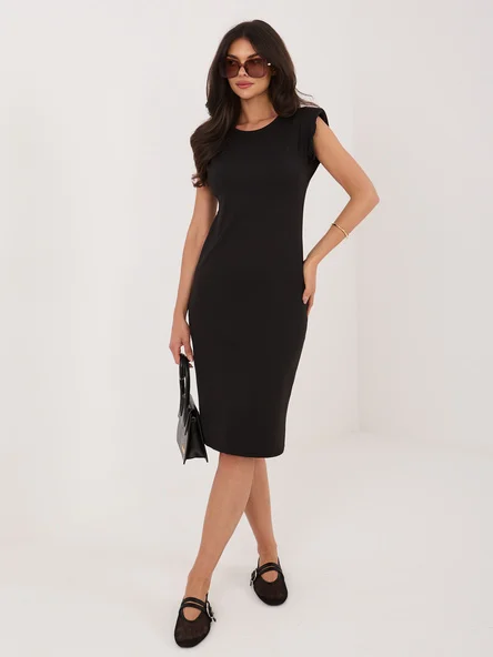 Rochie Dama Midi, Rochie creion, ITALY MODA, Negru de Petrecere