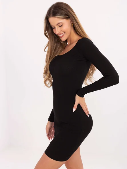 Rochie Dama Maxi, Dungi, RUE PARIS, Negru Eleganta Office
