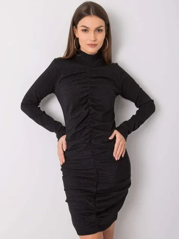 Rochie Dama Maxi, Rochie creion, RUE PARIS, Negru de Ocazie Nunta