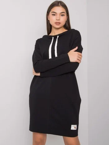Rochie Dama Maxi, Rochie dreapta, RELEVANCE, Negru Casual