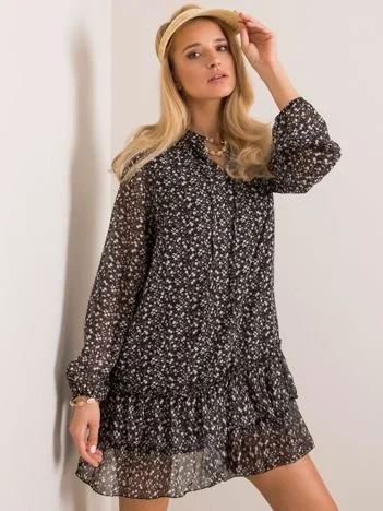 Rochie Dama Maxi, Floral, LUMINA, Bej Eleganta Office
