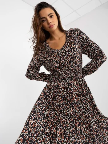 Rochie Dama Maxi, Lejera, Fresh Made, Bej Eleganta Office