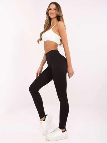 Colanti Dama Dungi, Sport, LAKERTA, Negru Casual
