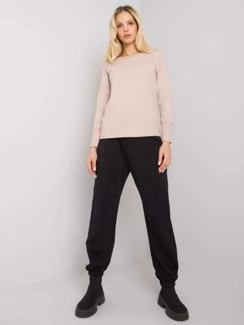 Compleu Dama Maneca lunga, Sport, RUE PARIS, Bej Casual