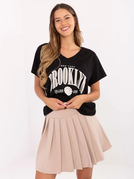 Compleu Dama Mini, Imprimat, RELEVANCE, Bej Casual