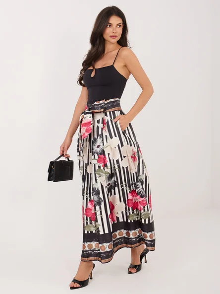 Fusta Dama Midi, Dungi, Maya, Rosu Eleganta Office