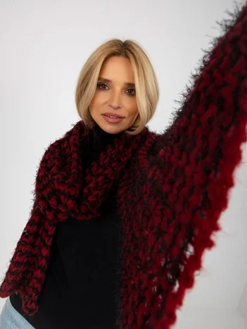 Esarfa Dama Acril, Fashion Hunters, Rosu