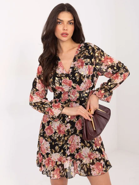 Rochie Dama Maxi, Floral, ITALY MODA, Roz Eleganta Office