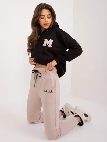 Compleu Dama Maneca lunga, Sport, RELEVANCE, Negru Casual