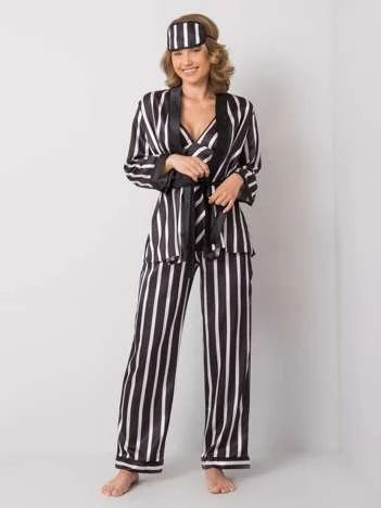 Compleu Dama Floral, Poliester, XSAPIENZA, Alb