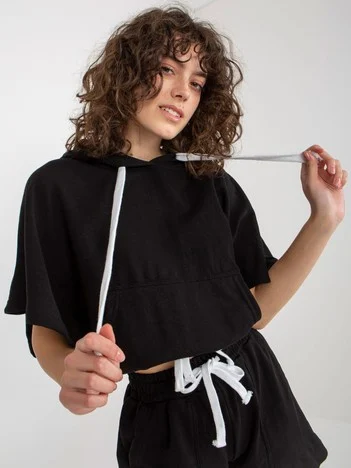 Compleu Dama Mini, Sport, ex moda, Negru Casual