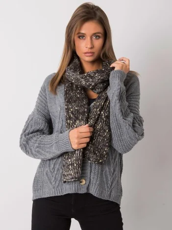 Esarfa Dama Acril, Fashion Hunters, Negru