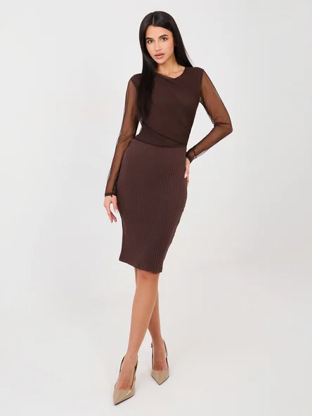 Fusta Dama Midi, Dungi, RUE PARIS, Maro Eleganta Office