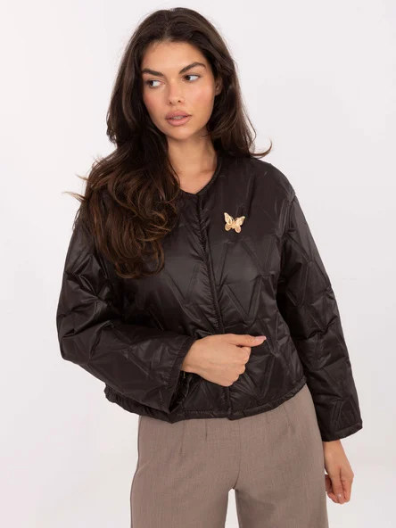 Jacheta Dama Elegant, Guler inalt, RUE PARIS, Maro Eleganta Office