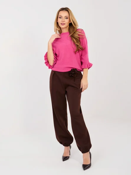 Pantaloni Dama Lunga, Elegant, ITALY MODA, Maro Eleganta