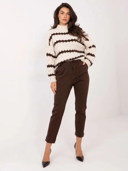 Pantaloni Dama 7/8, Conica, Adela, Maro Casual