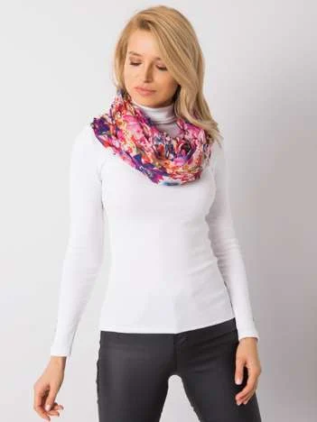 Bandana Dama Floral, Viscoza, Fashion Hunters, Rosu