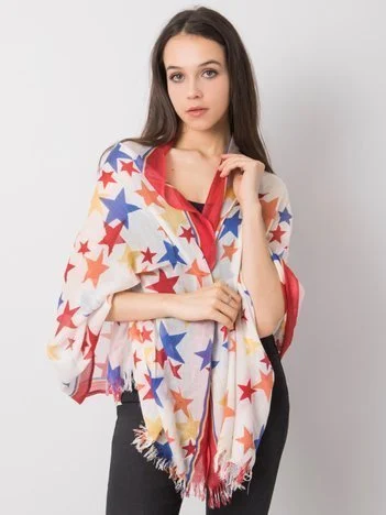 Bandana Dama Imprimat, Viscoza, Fashion Hunters, Rosu