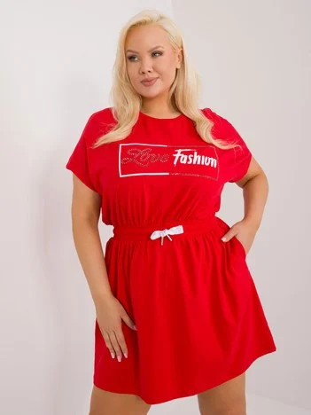 Rochie Dama Mini, Lejera, RELEVANCE, Rosu de Vara