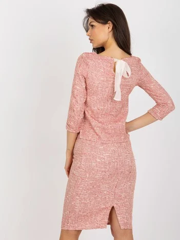 Bluza Dama Mini, Elegant, LAKERTA, Rosu Eleganta Office