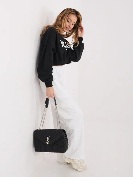 Pantaloni Dama Dreapta, Guler inalt, WESTEENE, Ecru Casual
