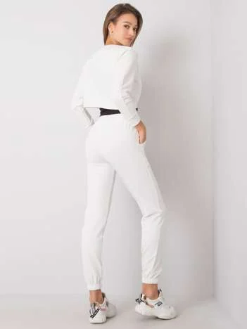 Compleu Dama Maneca lunga, Sport, RUE PARIS, Ecru Casual